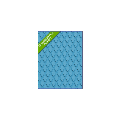 LIGHT BLUE - Original Step Pads Diamond Pattern 412x203x3/2mm TU-200084
