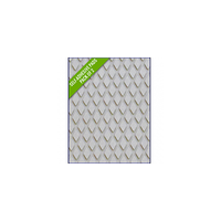 LIGHT GREY - Original Step Pads Diamond Pattern 412x203x3/2mm TU-200085