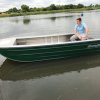 Sea Strike 10 Ft Semi Flat Aluminium Open Workboat - SeaStrike 10ft