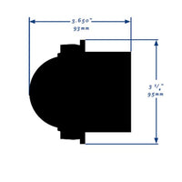 Ritchie Explorer™ V-537, 2¾” Dial Bulkhead Mount - Blue Card