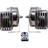 Vetus TNA24D Twin Compact Electric Horn (High & Low Pitch / 24V)