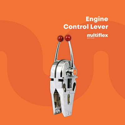 Top Mount Control Lever for Twin Engines LM-V-4