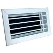 White Aluminum Return Air Grille 400x250 mm (16x10") 20865D