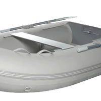 Waveline 2.7m Inflatable Dinghy Super Light with Airdeck Floor in Grey - 270 SA SU