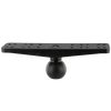 Scotty 2.25" Ball System Top Plate (For 10"-12" Screen/Fish Finder)