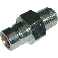 Waveline Suzuki (Over 75 HP) Straight Brass / Nickel Plated 1/4" WL-A04F01