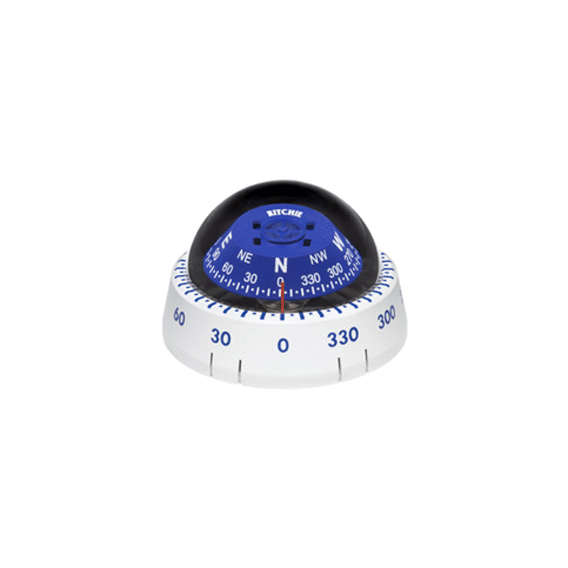 Ritchie Kayaker™ XP-99, 3” Dial - White XP-99W