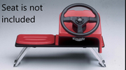Mini Steering Console in Red - Z1386 - ChasNewensMarine
