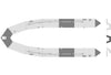 Replacement Full Tube for Zodiac Pro Open 650 in NEOPRENE ARCTIC GREY/NEPTUNE GREY - Z16073