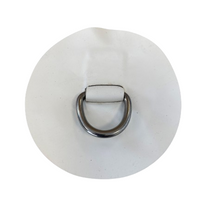 D-ring 25mm, round, white NEOPRENE Hypalon Achilles White - Z69502
