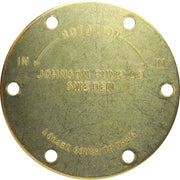 Johnson 01-42398 End Cover for F4B, F5B & F38B Pumps (76mm OD, 6-Hole) - ChasNewensMarine