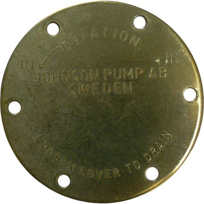 Johnson End Cover F7B 85mm Diameter 6-Hole - ChasNewensMarine