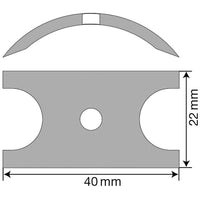 Johnson 1/2 Cam Plate 01-45084 for Johnson F4B Engine Cooling Pumps - ChasNewensMarine