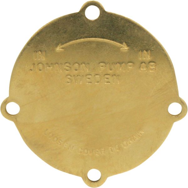 Johnson End Cover F5B/ F6B-9 75mm OD 4-Hole