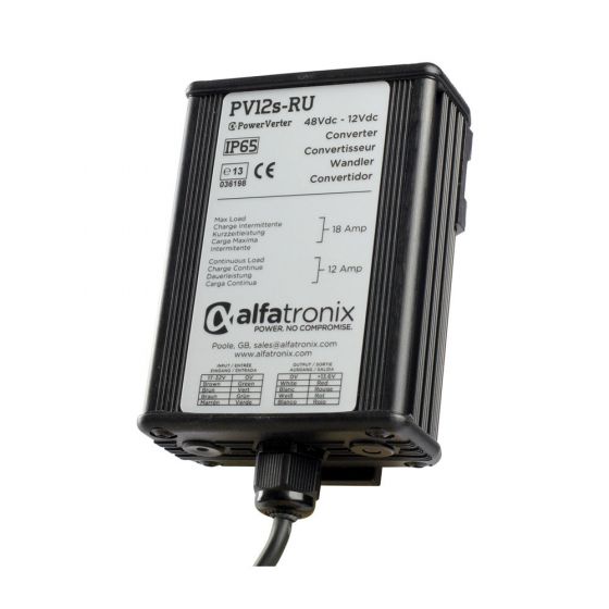 Alfatronix Powerverter CONVERTOR 24V DC - 12V DC Non Isolated 12A RU