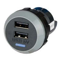 Alfatronix PV65R-D Double Output 12/24-5V USB 3.0A (1.5A each) - IP65