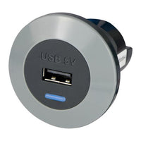 Alfatronix PV65R-SFF Single Output 12/24-5V USB 2.1A Front Fit - IP65