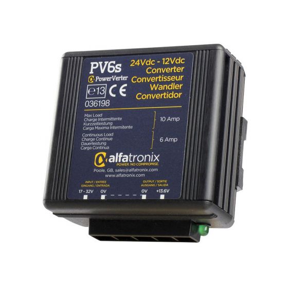 Alfatronix Powerverter CONVERTOR 24V DC - 12V DC Non Isolated 6A