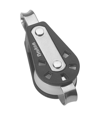 Ball bearing Sheave Single- fixed eye + becket - ChasNewensMarine