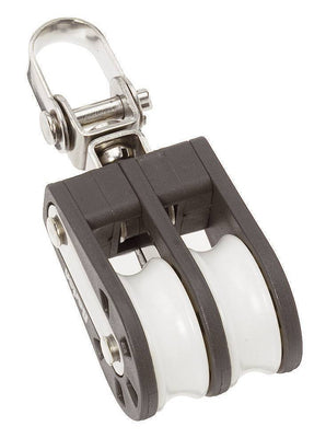 Ball bearing Sheave Double- swivel - ChasNewensMarine