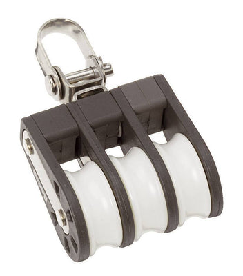 Ball bearing Sheave Triple- swivel - ChasNewensMarine