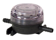 Fresh Water Pump Inlet Strainer - 9.5mm (3/8") Hose Protects all electric diaphragm pumps - Flojet 01740003