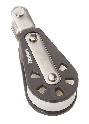 Ball bearing Sheave Single- fixed eye clevis pin - ChasNewensMarine