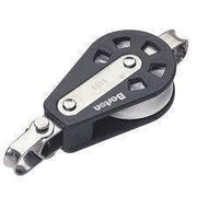 Ball bearing Sheave Single- swivel + becket - ChasNewensMarine
