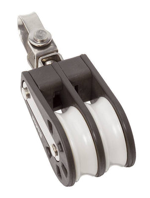 Ball bearing Sheave Double- swivel - ChasNewensMarine