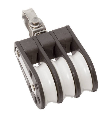 Ball bearing Sheave Triple- swivel - ChasNewensMarine