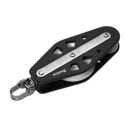 Ball bearing Sheave Fiddle- fixed eye + becket - ChasNewensMarine
