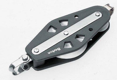 Ball bearing Sheave Fiddle- swivel + becket - ChasNewensMarine