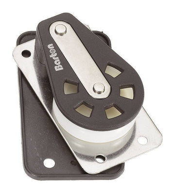 Ball bearing Sheave Single- cheek block - ChasNewensMarine