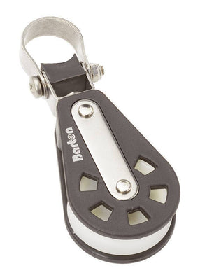 Ball bearing Sheave Single- stanchion lead - ChasNewensMarine