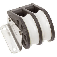 Ball bearing Sheave Double- upright - ChasNewensMarine