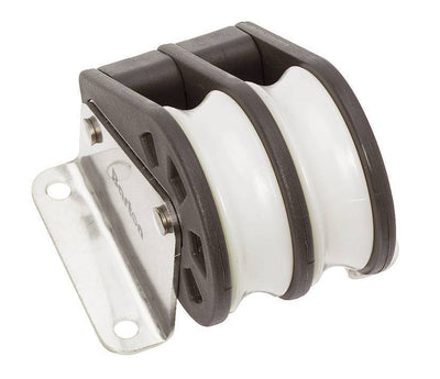 Ball bearing Sheave Double- upright - ChasNewensMarine