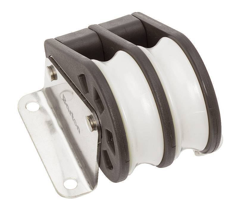 Ball bearing Sheave Double- upright - ChasNewensMarine