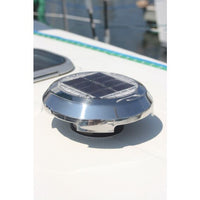 Day/Night Plus Solar Vent, 3" (7.62 cm) Stainless Steel