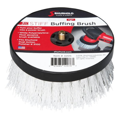 Stiff Buffing Brush Stiff - 6.5