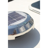 Day/Night Plus Solar Vent, 3" (7.62 cm) Stainless Steel