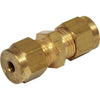 AG Brass Straight Coupling 1/8" x 1/8"