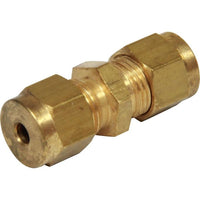 AG Brass Straight Coupling 1/8" x 1/8"