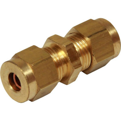 AG Brass Straight Coupling 3/16
