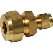 AG Brass Straight Coupling 3/8" x 3/16"