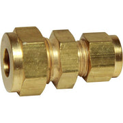 AG Brass Straight Coupling 3/8" x 5/16"