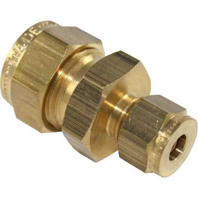 AG Brass Straight Coupling 1/2