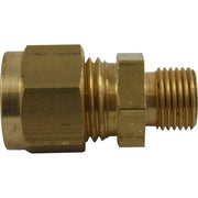 AG Brass Male Stud Coupling 1/4" x 1/8" BSP - ChasNewensMarine
