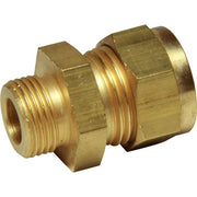 AG Brass Male Stud Coupling 1/2" x 3/8" BSP - ChasNewensMarine
