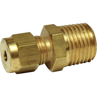 AG Brass Male Stud Coupling 1/8