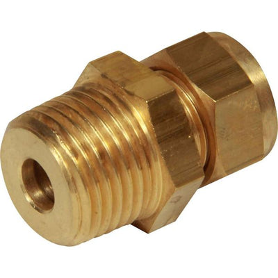 AG Brass Male Stud Coupling 3/8